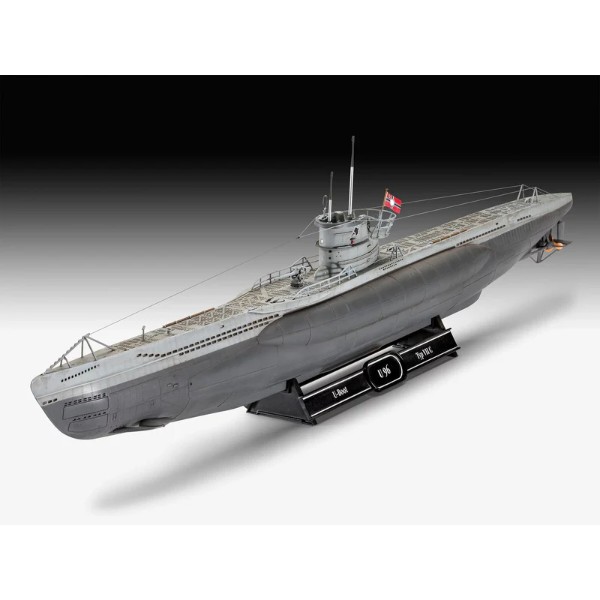 Фото - Набор для моделирования техники Revell набор Подлодка U96 (Das Boot) уровень 3 масштаб 1:144 (RVL-05675)